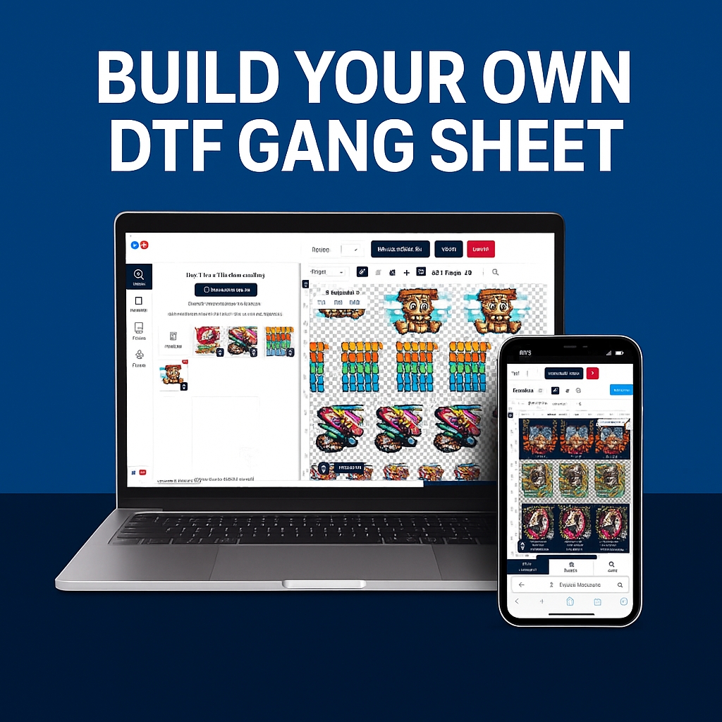 Build Your Custom DTF Gang Sheet
